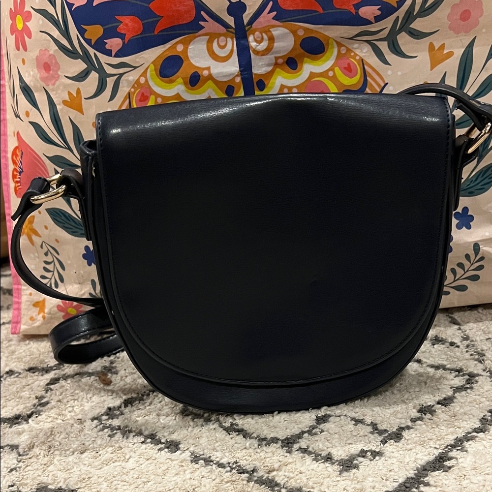 Urban Outfitters Sleek Blue Crossbody Bag